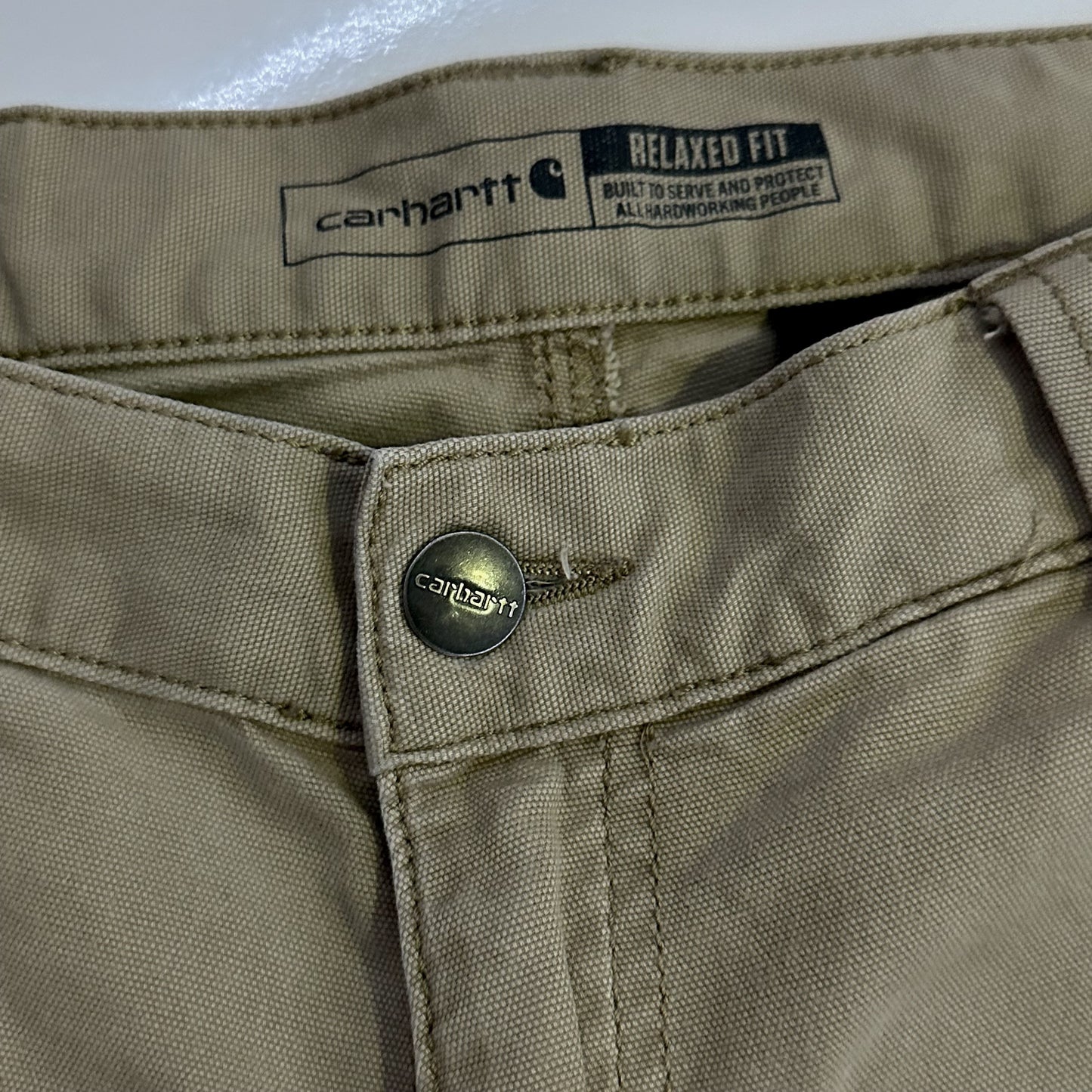 31x34 | Carhartt Beige Jeans