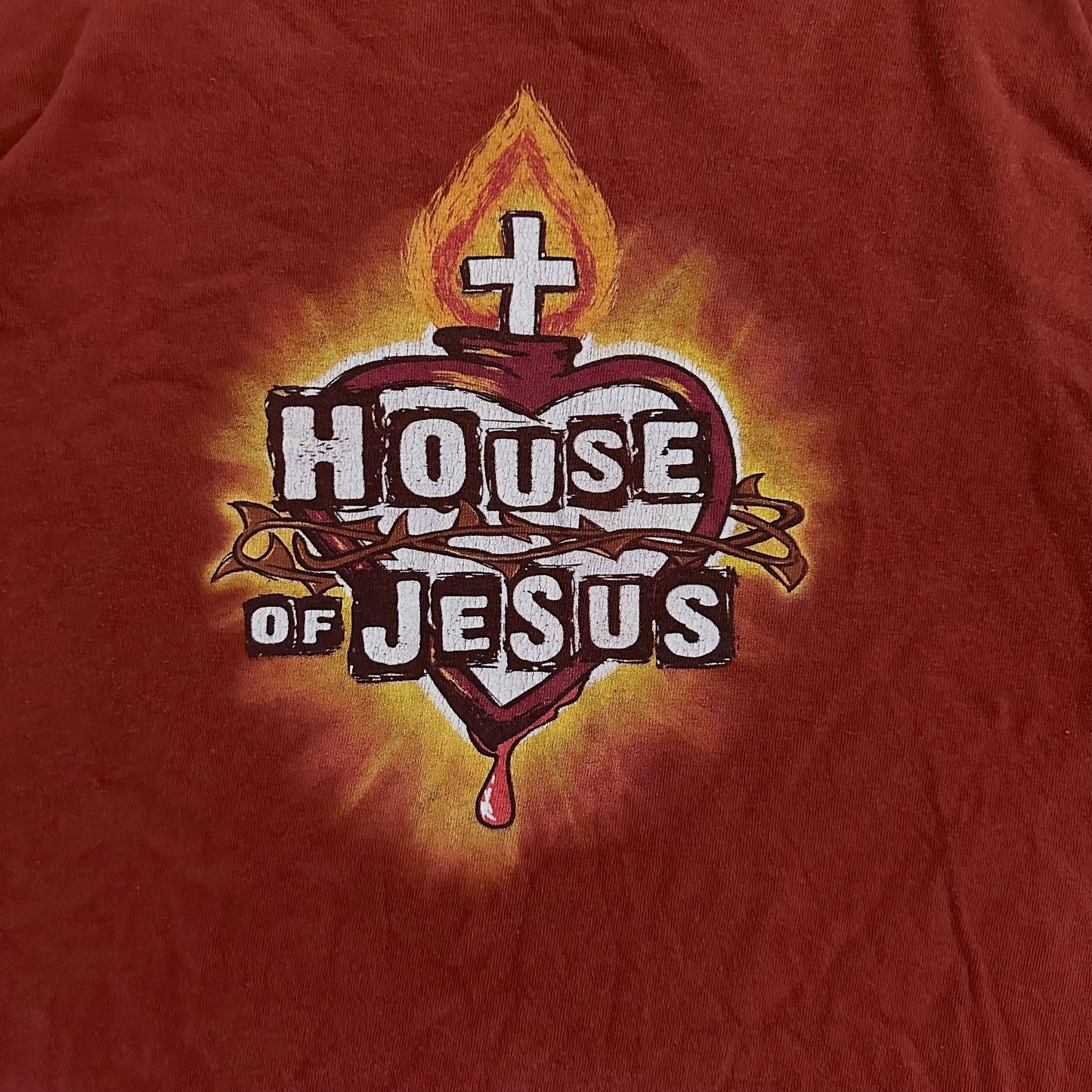 L | Fruit of the Loom House of Jesus T-Shirt