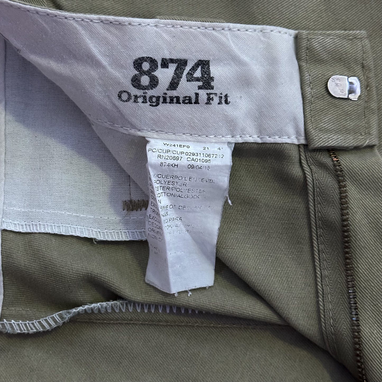 32x30 | Dickies 874 Olive Green
