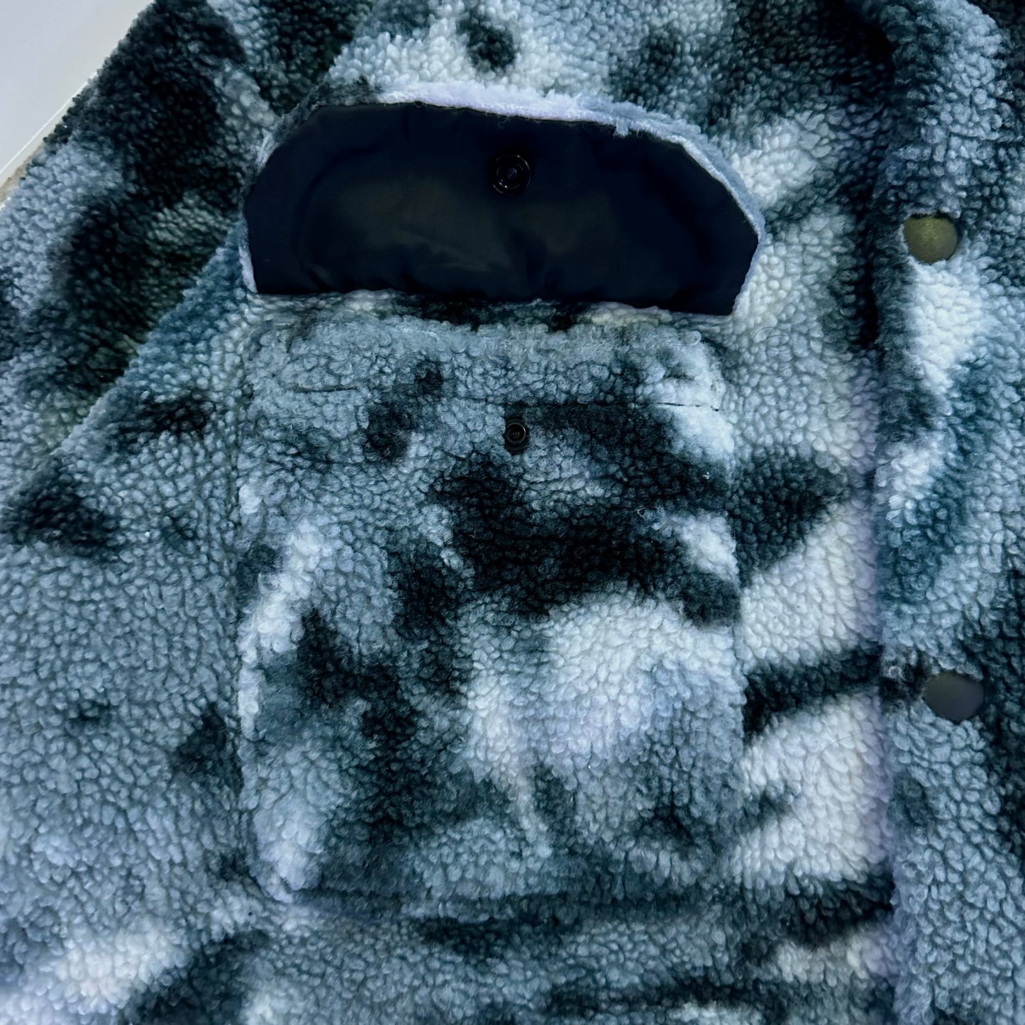 S/M | H&M Sherpa Snap Jacket