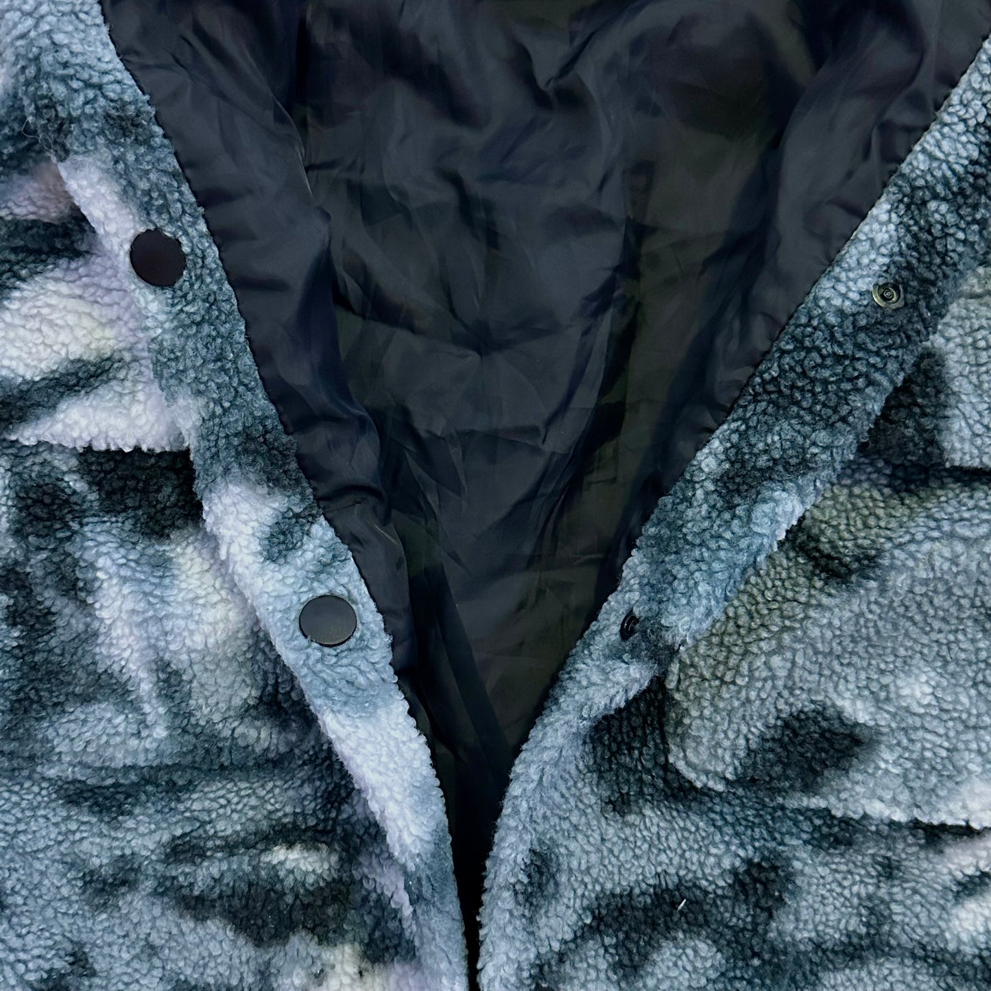 S/M | H&M Sherpa Snap Jacket