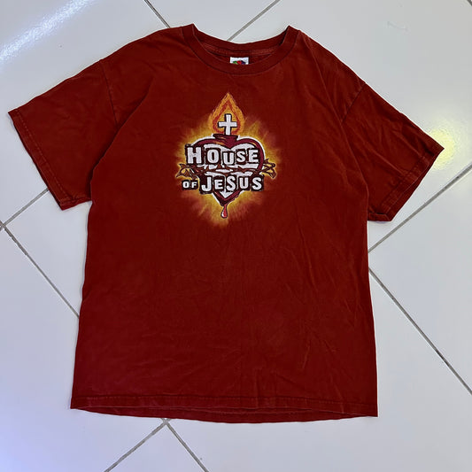 L | Fruit of the Loom House of Jesus T-Shirt